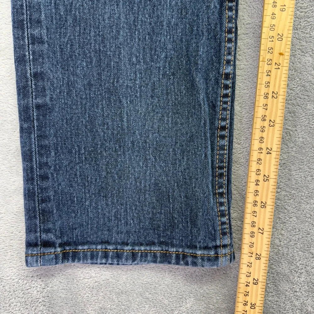 Levi Strauss 505 Mens Jeans‎ Dark Wash Straight Fit Size 38x30